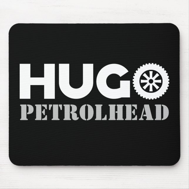 Mousepad Hugo Petrol Cabeça de Mouse (Frente)