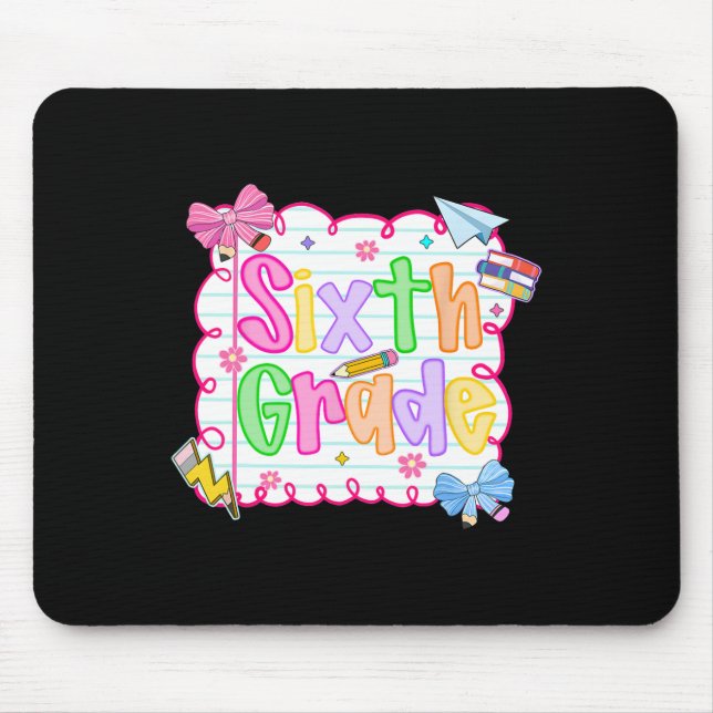 Mousepad Hugvyn Ck Para Escola Lindas Professoras Pré-adole (Frente)