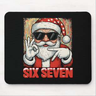 Mousepad Hugvyn Divertido Seis Sete Meme Natal Legal Papai