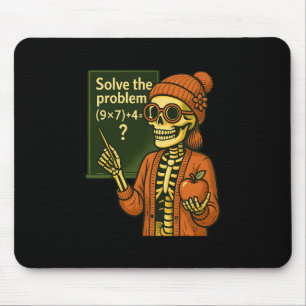 Mousepad Hugvyn Halloween Esqueleto Seis Sete 67 Meme Pemda
