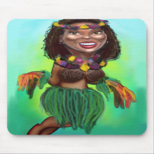Mousepad Hula Dancer
