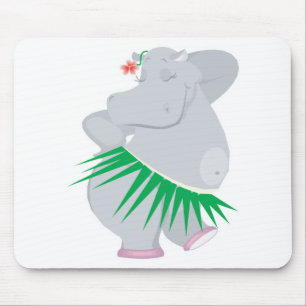 Mousepad hula hippo