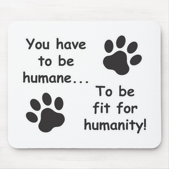 Mousepad Humanidade para a Humanidade (Frente)
