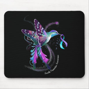 Mousepad Hummingbird Roxo Azul Fita Suicídio