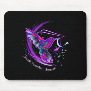 Mousepad Hummingbird Roxo Azul Fita Suicídio