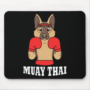 Mousepad Humor Animal Boxe Tailandesa Cachorro Engraçado Mu