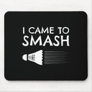Mousepad Humor de Badminton Esmagar Peteca Passarinho Espor