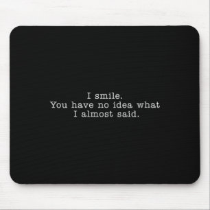 Mousepad Humor de Escritório Engraçado Feminino Citação Sar