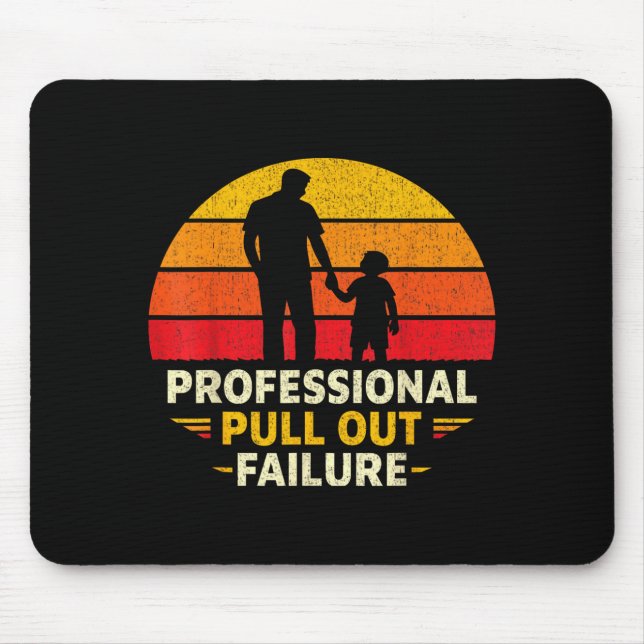 Mousepad Humor do Dia dos Pais Profissional para Desdobrar (Frente)