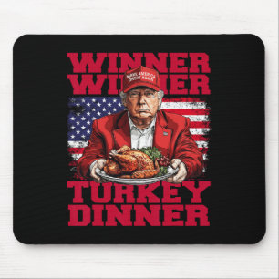 Mousepad Humor Engraçado Vencedor do Trump Janta Turquia