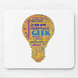 Mousepad Humor Geek de Tecnologia Engraçado - Presente para