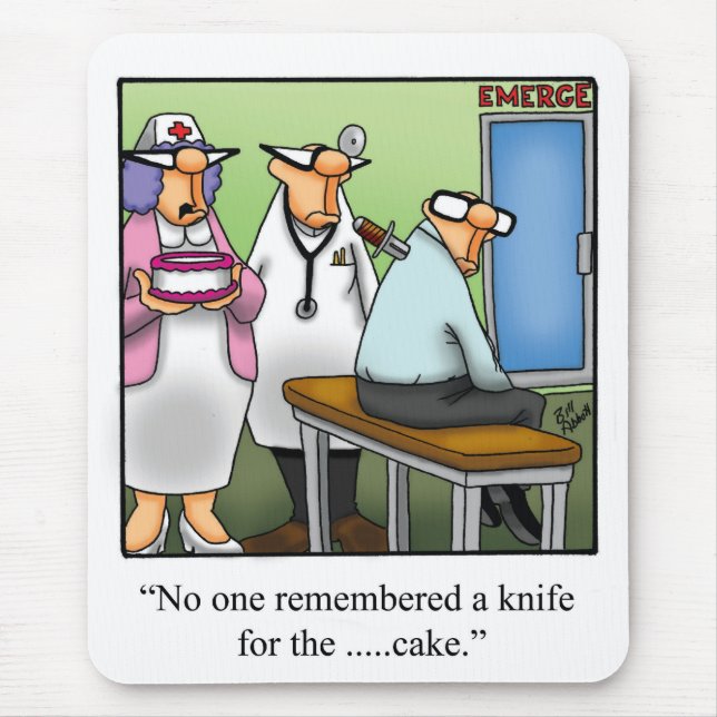 Mousepad Humor Humor Humor Engraçado (Frente)