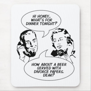 Mousepad Humor Humor Retro-Feminista