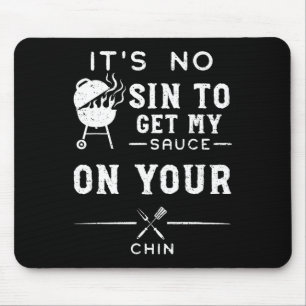Mousepad Humor Sujo Não É Pecado Pegar Meu Molho Em Y... Rb