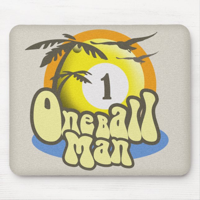 Mousepad Humor Testicular do sobrevivente de câncer (Frente)