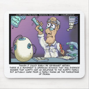 Mousepad Humpty Geneology Funny Gifts Tees & Collectibles