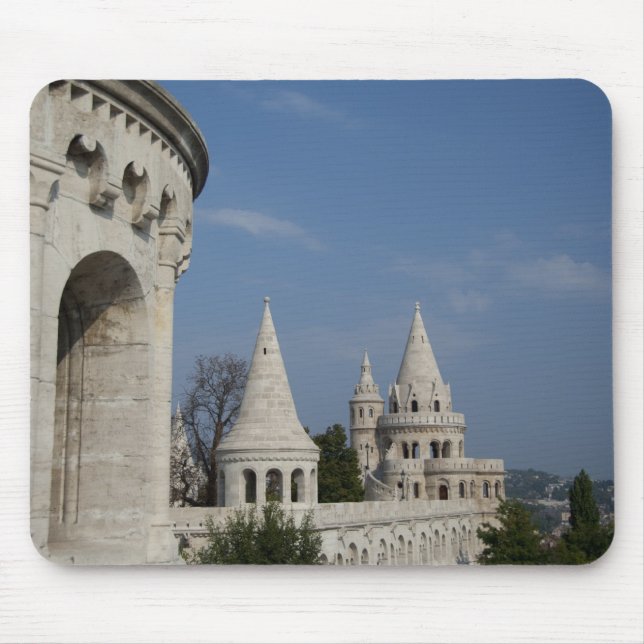 Mousepad Hungria, cidade capital Budapeste. Buda, Castelo (Frente)