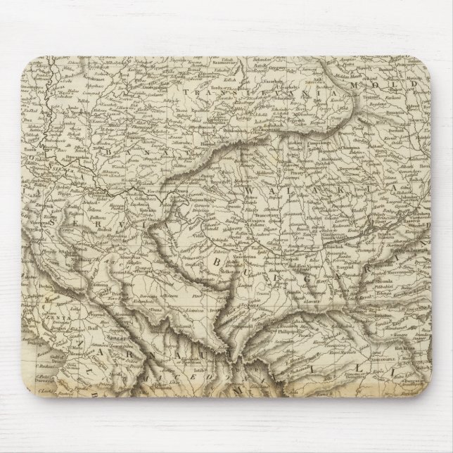 Mousepad Hungria, Turquia Europeia (Frente)