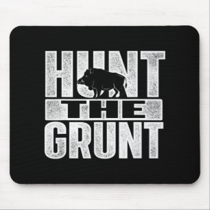 Mousepad Hunt O Caçador De Cachorros Selvagens Caçador De C