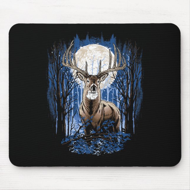 Mousepad Hunters Deer Hunting Big Whitetail Buck (Frente)