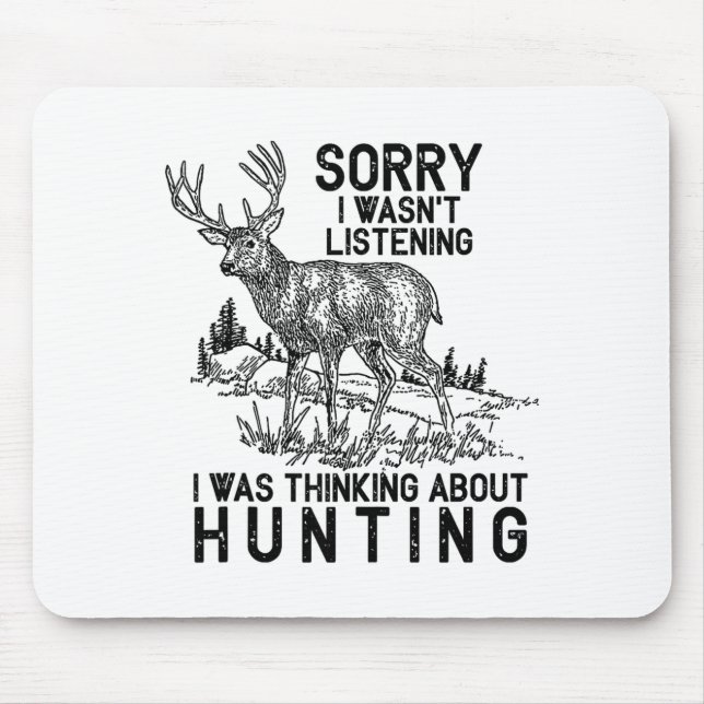 Mousepad Hunting - Deer Funny Quote Hunter Gift Tank Top  (Frente)