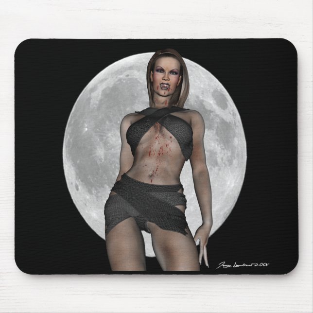 Mousepad Huntress do vampiro (Frente)