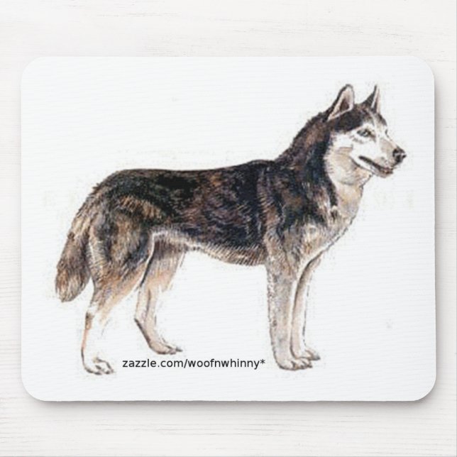 Mousepad Husky Siberiano! (Frente)