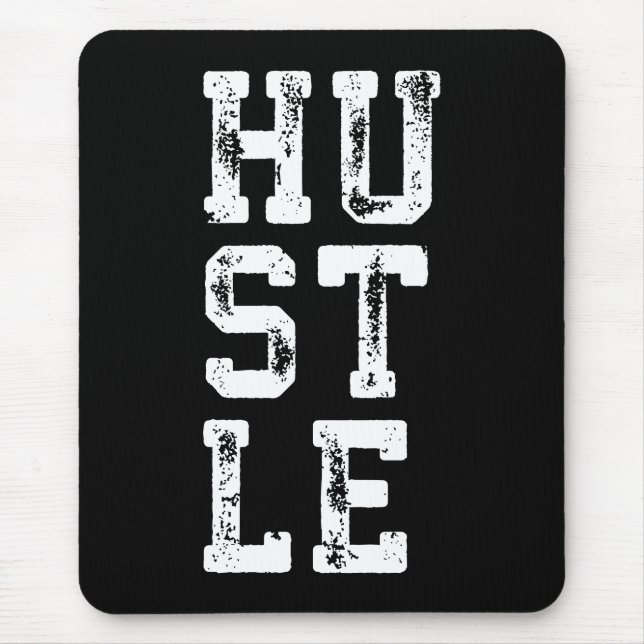 Mousepad HUSTLE - Inspiracional (Frente)