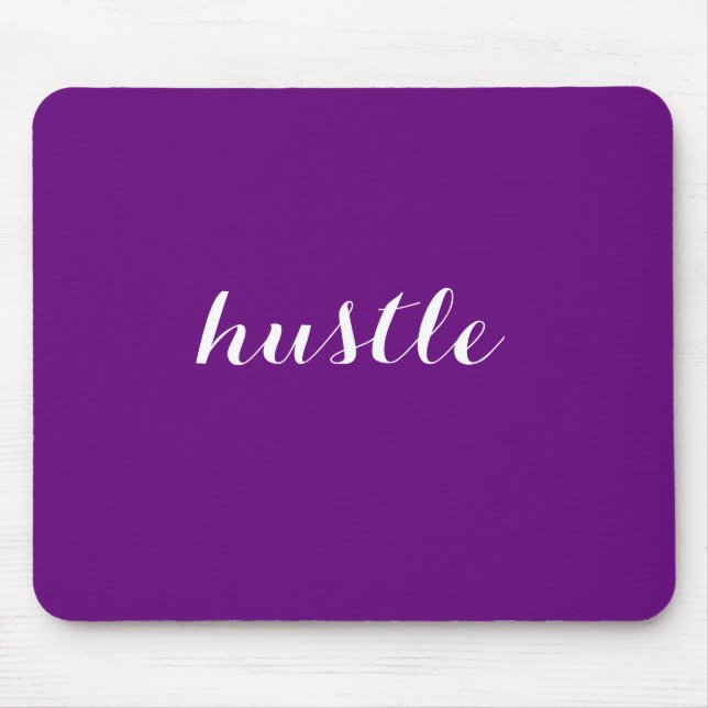 Mousepad Hustle Roxo (Frente)