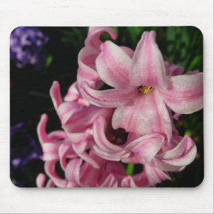 Mousepad Hyacinth Primavera Floral rosa