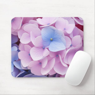 Mousepad Hydrangea Flowers Padrão Sem Costura