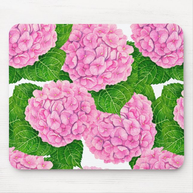 Mousepad Hydrangea waterolage (Frente)