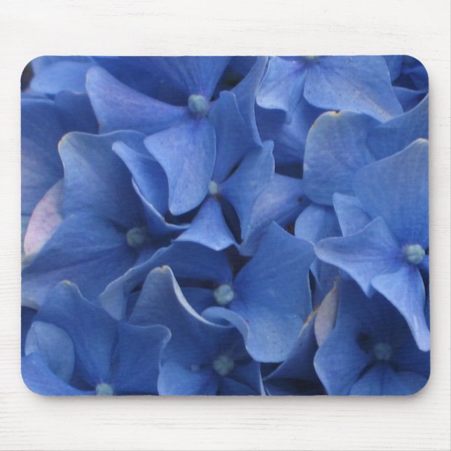 Mousepad Hydrangeas azuis (Frente)