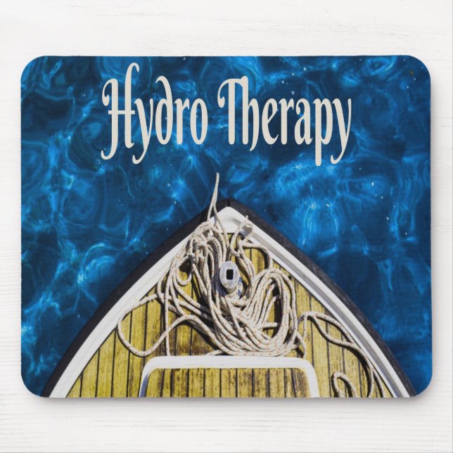 Mousepad Hydro Therapy Boat Ocean Sailing (Frente)