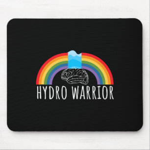 Mousepad Hydro Warrior Hidrocephalus Sensibilização Cérebro