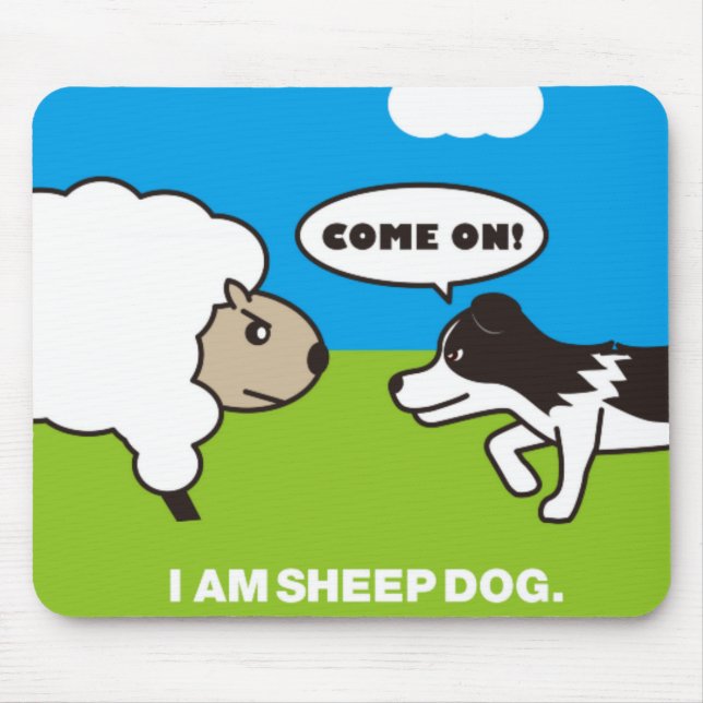 MOUSEPAD I AM SEEPDOG. マウスパッド (Frente)