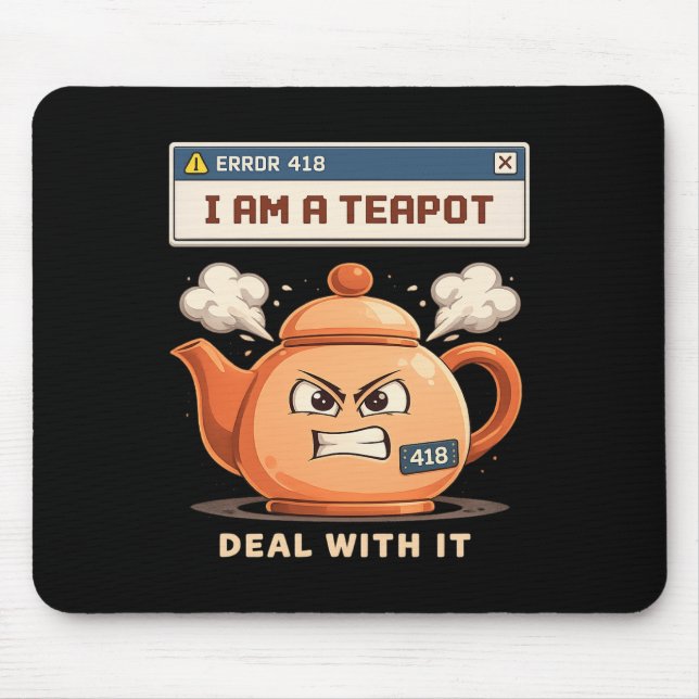 Mousepad I am teapot (Frente)