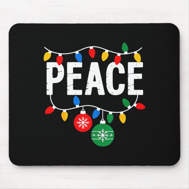 Mousepad I Come In Peace Matching Family Christmas Couple  (Frente)