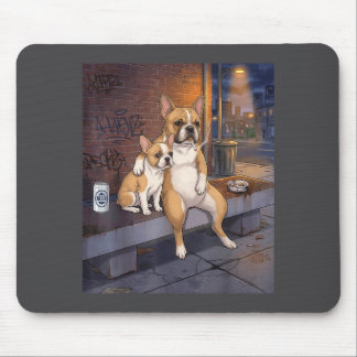 Mousepad I Got That Dog In Me Funny French Bulldog Smoking 