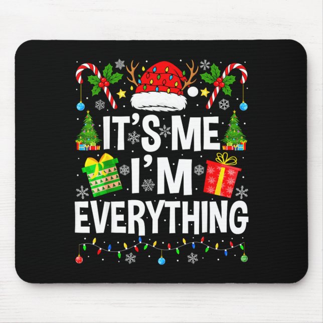 Mousepad I Have Everything I Need Couples Pajamas Christmas (Frente)