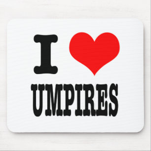 MOUSEPAD I HEART (AMOR) UMPIRES