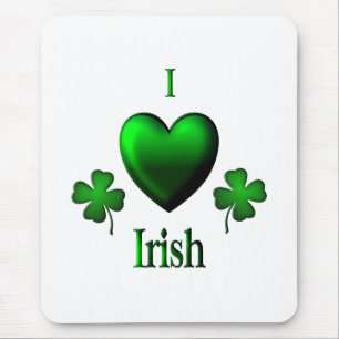 Mousepad I Heart Irish