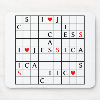 MOUSEPAD I♥JESSICA