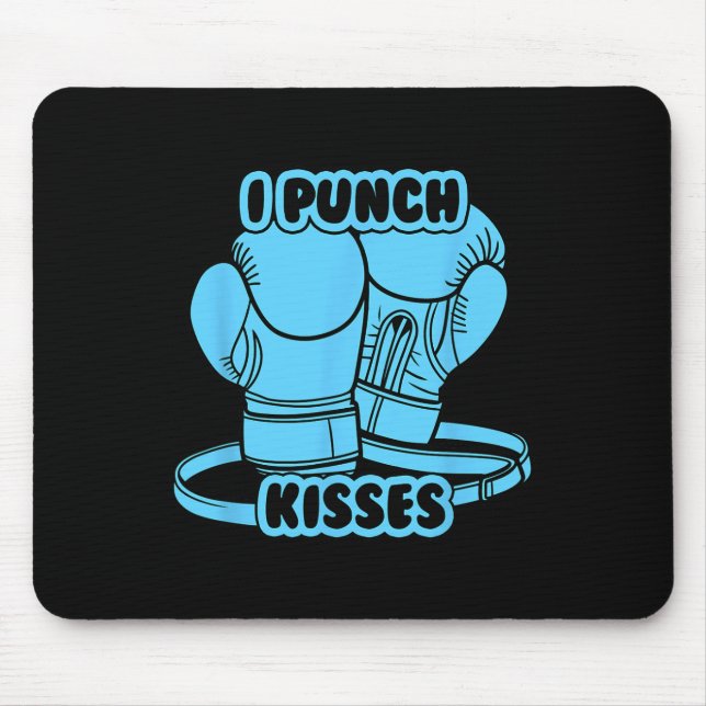 Mousepad I Punch Kisses (Frente)