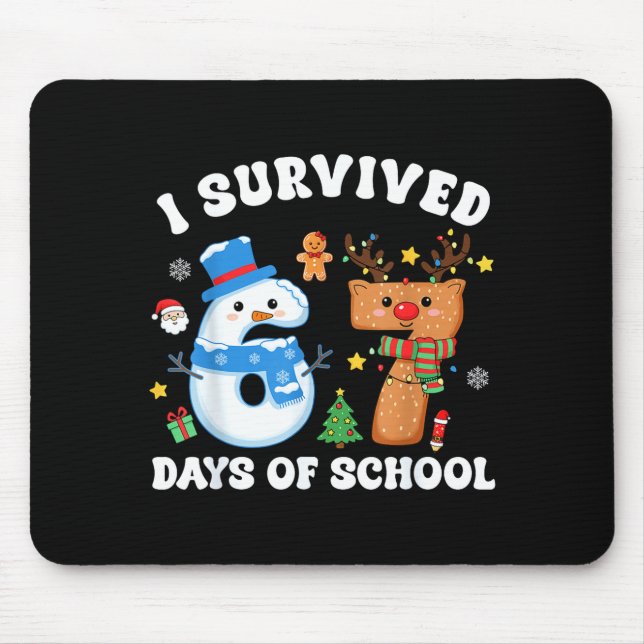 Mousepad I Survived 67 Days Of School Funny Meme Six Seven  (Frente)