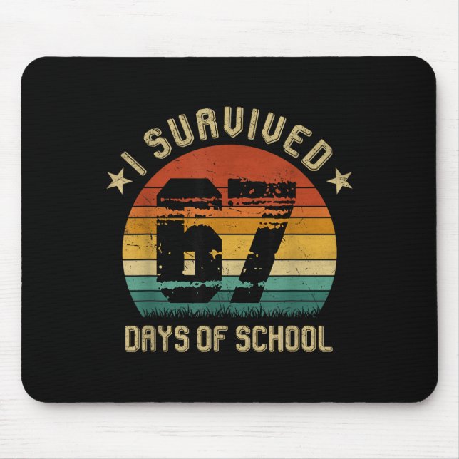 Mousepad I Survived 67 Days Of School Six Seven Teachers St (Frente)