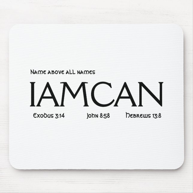 MOUSEPAD IAMCAN (Frente)