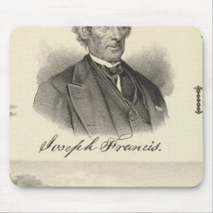 Mousepad Iate a vapor de ferro ondulado