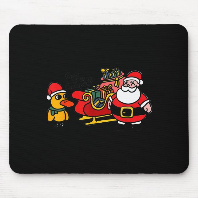 Mousepad Ice Fresh Lemonade Got Any Gs Duck Funny Christmas (Frente)