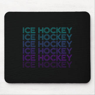 Mousepad Ice Hockey Retro 
